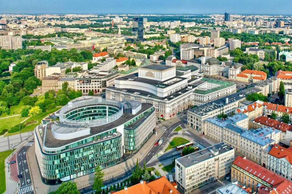 Decor 2 Metro Fast Wifi 55'Tv Netflix Hbo Cozy Apartment Warsaw Exterior photo