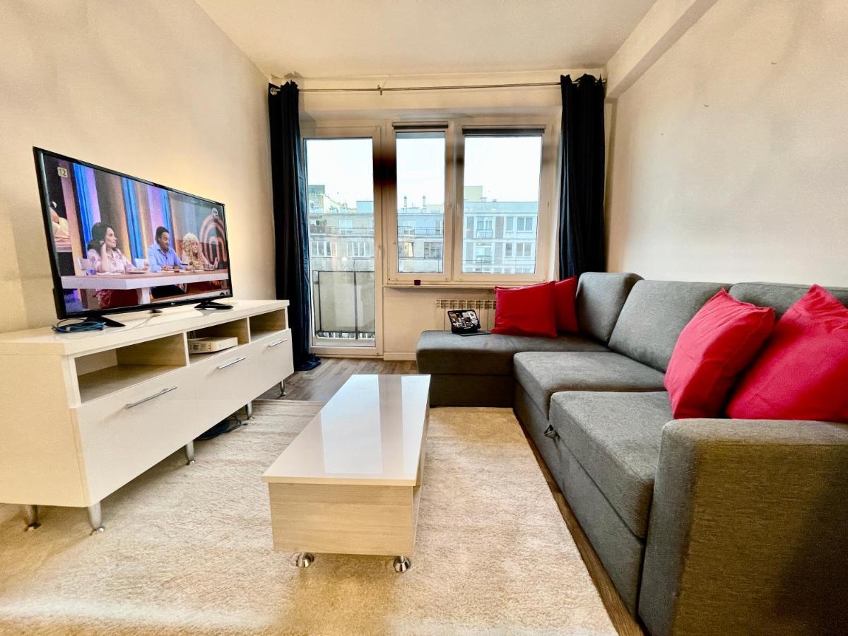 Decor 2 Metro Fast Wifi 55'Tv Netflix Hbo Cozy Apartment Warsaw Exterior photo